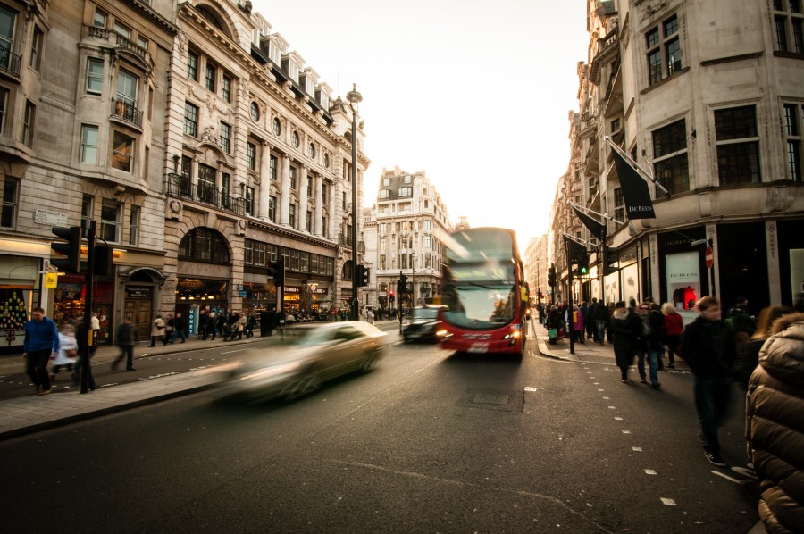 street, avenue, urban, landscape, city, day, transportation, speed,