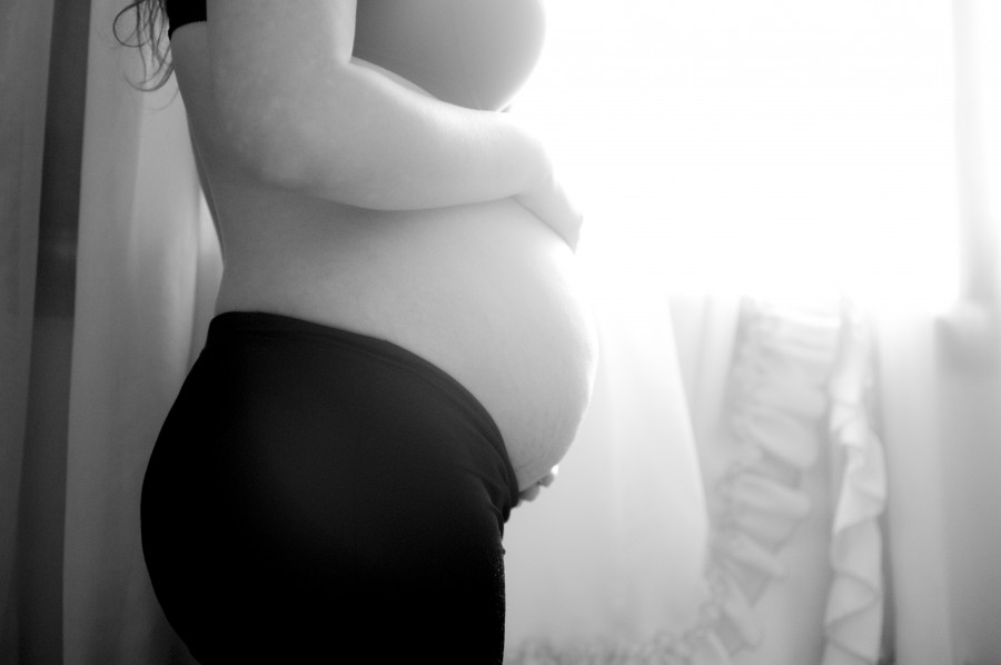 Adult, Anticipation, Black And White, Pregnant, Copy Space, Hope, Standing, Black Background, Horizontal, Human Body Part, Human Hand, Indoors, Males, Men, Mixed Race Person, Only Women, Touching, One Person, One Woman Only, Harmony, Happiness, Photograph, Tummy, abdomen, vertical, new life, concepcion, waiting, pregnancy, 9 months, interior, window
