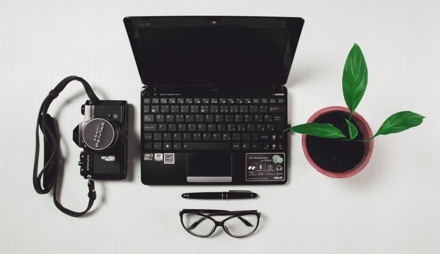 computer, office, business, labor, technology, internet, laptop, keyboard, modern, corporate, display, white, table, professional, communication, education, free photos, free images, business, plant, camera Pentax