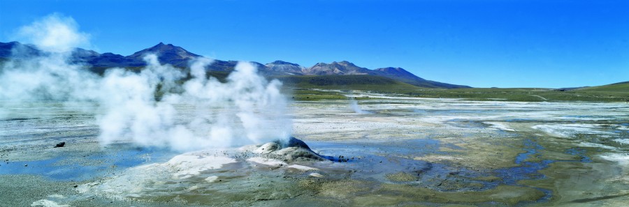 geyser, volcanic, Steam, Gas