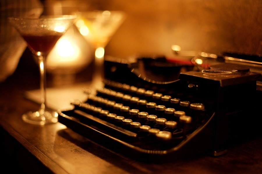 typewriter, machine, keys, writing desk, antique, vintage, concept, nobody, inspiration, foreground,