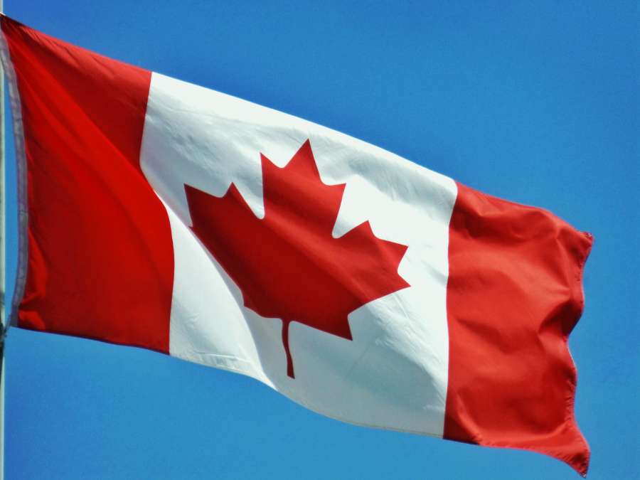 Flag, Canada, Country, North America, North, Symbol, Waving, Wind, Nation, State, Nobody, Republic, outdoors, 