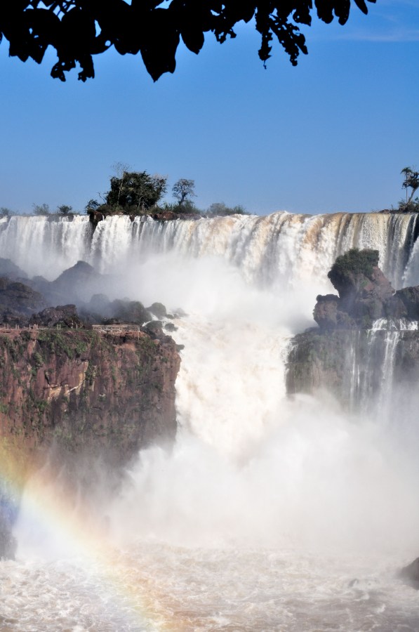 argentina, ecological, falls, iguazu, jungle, landscape, misiones, national, park, rainbow, reserve, river, water, waterfalls, wonder, world, province, 