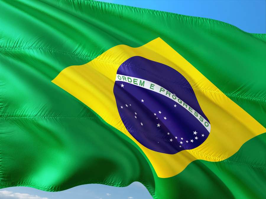 Flag, Brazil, Country, South America, Latin America, Symbol, Flaming, Wind, Nation, State, Nobody, Republic,
