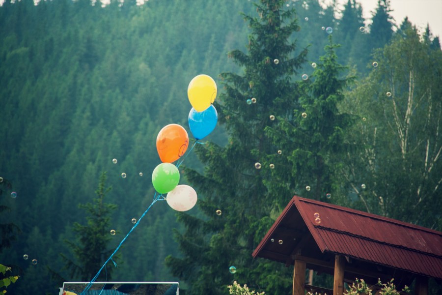 bubble, colors, colors, festival, party, people, globe, people, summer, summer, mountain, resort, balloons, celebration, celebration, joy, outside, pine, pines, mountains, freedom concept, background, 