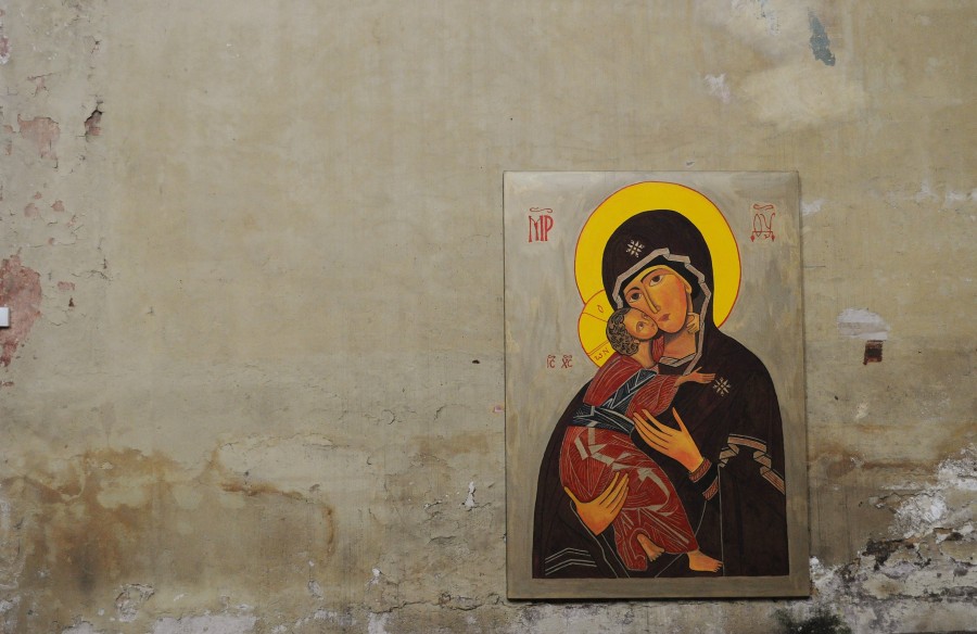 image, virgin, religion, background, wall, catolico, catholic, mery, 