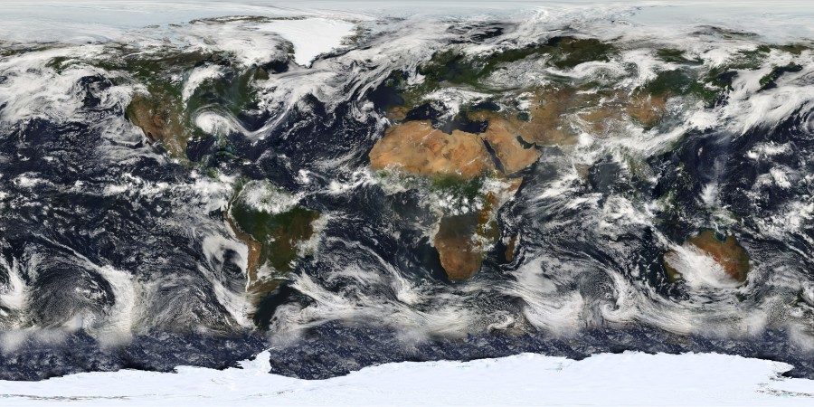 planet earth, planet, world map, clouds,