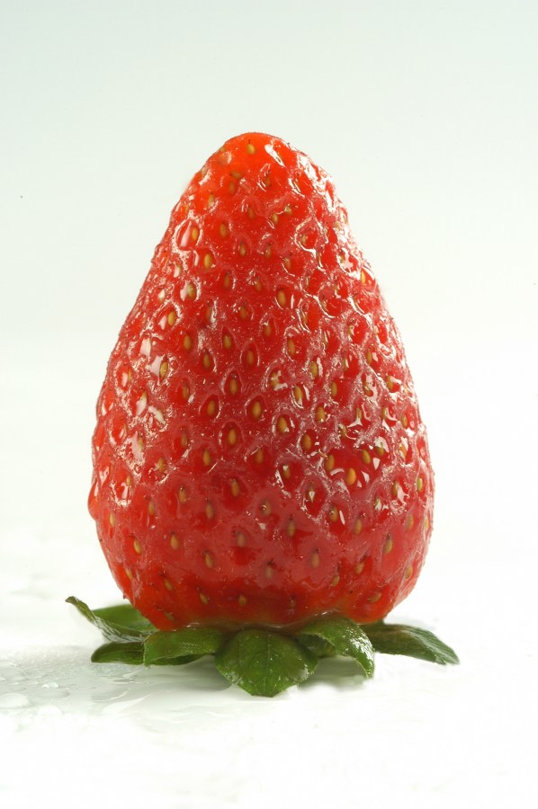 Strawberry, Strawberry, Fruits, Fruits, White Background, One Object, Food, Red, Ripe, Detail, Gourmet, Highlights, Close-up, Healthy Eating, Green, Berry Fruit, Nobody, Food and Drink,