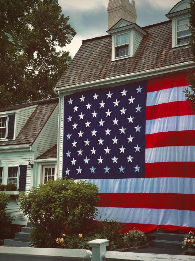 american, independence, usa, day, america, holiday, july, celebration, happy, national, flag, united, freedom, blue, background, red, patriotic, fourth, 4th, patriotism, greeting, design, 4th of july, event, white, states, united states, independence day, country, celebrate, history, nation, 4, fourth of july, liberty, july 4th, july fourth, 4th of july background, flag usa, united states flag, house, facade, 