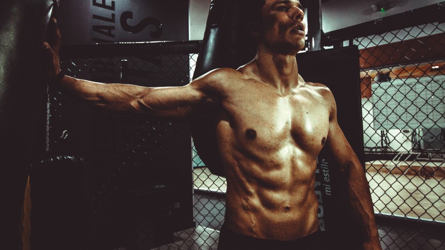 man, youth, sport, gym, gym, workout, young, 30 years old, training, health, fitness, fit, stretching, stretch, abs, 