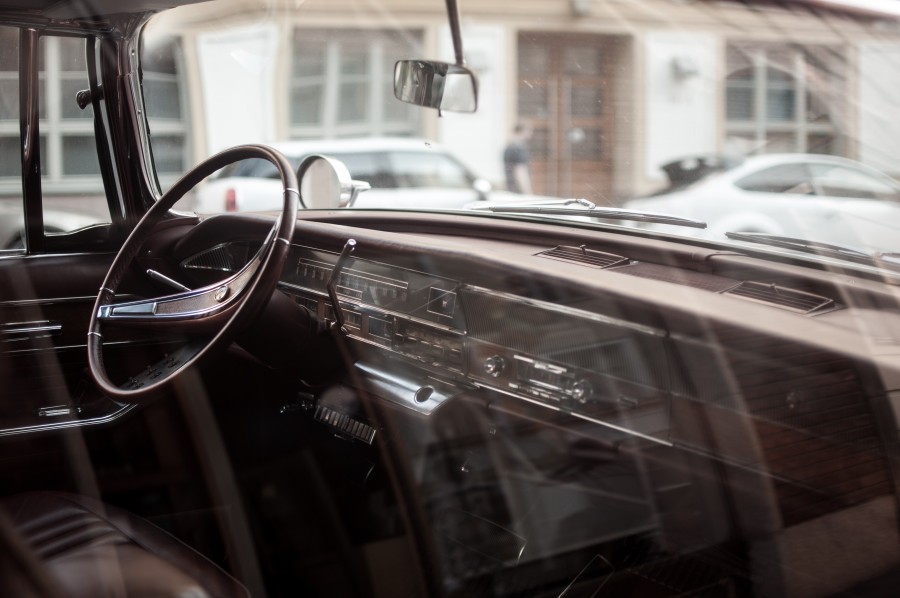 Inside, auto, car, truck, ancient, old, vintage, 70s,