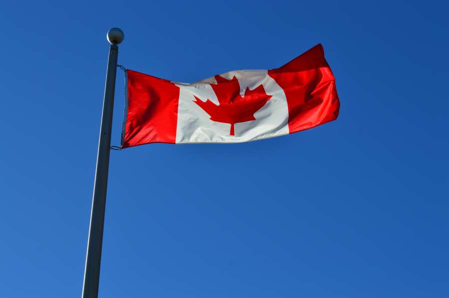 Flag, Canada, Country, North America, North, Symbol, Flaming, Wind, Nation, State, Nobody, Republic, Flag of Canada, 