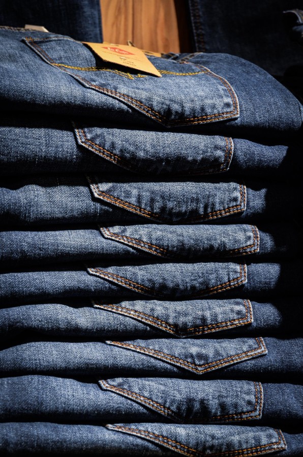 jean, jeans, clothing, trousers, pants, clothing, fabric, stacked, cloakrooms,