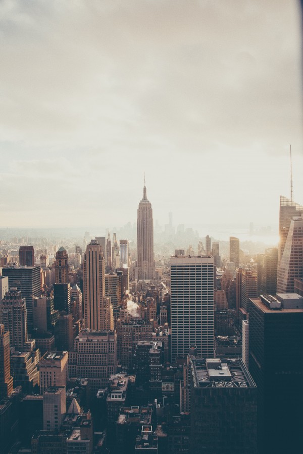 new york, usa, united states, city, skyline, horizon, america,