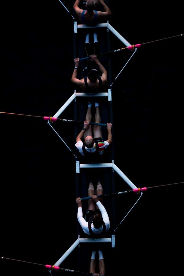 rowing, work, team, sport, paddling, aerial view, people, activity, outside, effort, competition,
