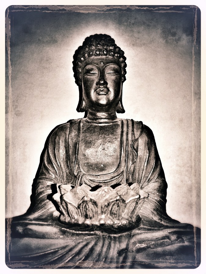 Buddha, Meditation, Peace, Oriental, white and black, figure, spiritual, spirituality, india, belief, religion, Love