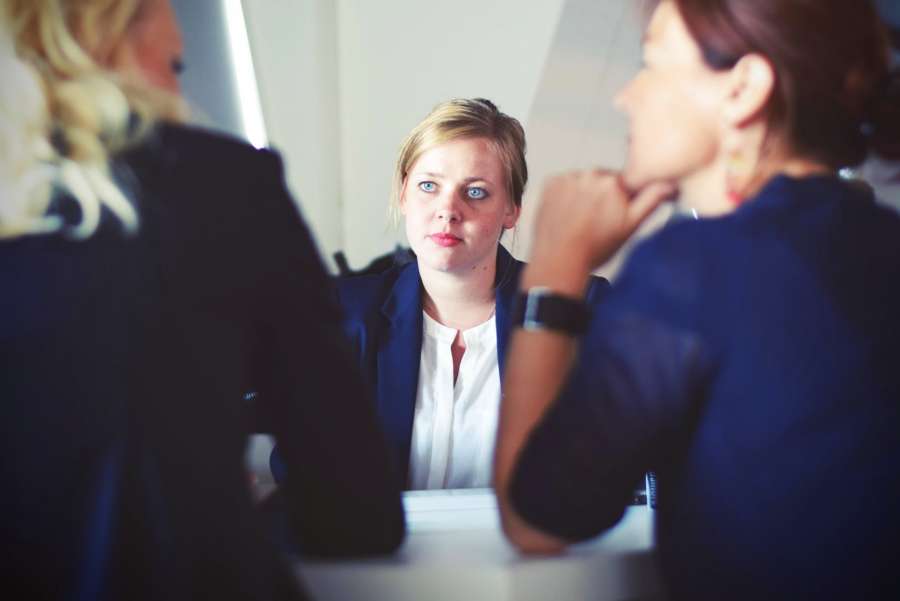 business, businesswoman, woman, office, people, team, young, man, teamwork, businessman, women, white, work, female, blue eyes, blonde, beautiful