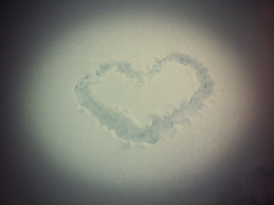 heart, love, snow, cold, winter, shape, 