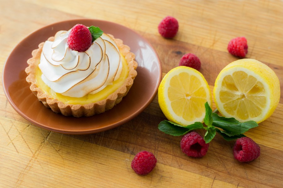lemon pie, lemon, pie, dessert, sweet, food,