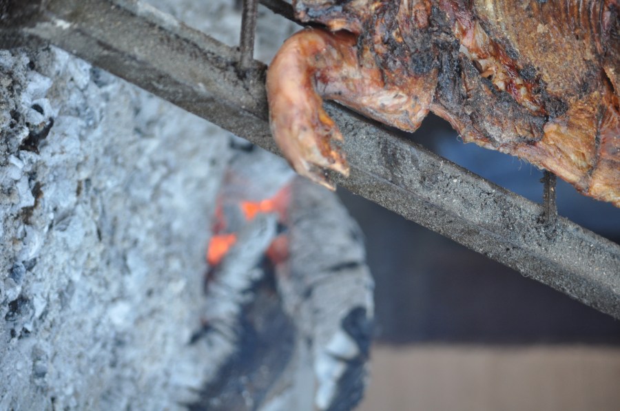 Roasted, Rotisserie, Grill, Typical Food, Tradition, Countryside, Meat, Ribs, Ribs, Embers, Cooked, Hot, Fat, Argentinian, Argentine, Beef

