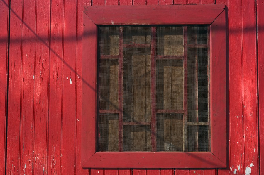 Window, Wood, Red