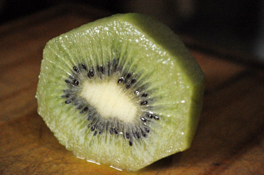 Fruit, Green, Kiwi, Seeds, 