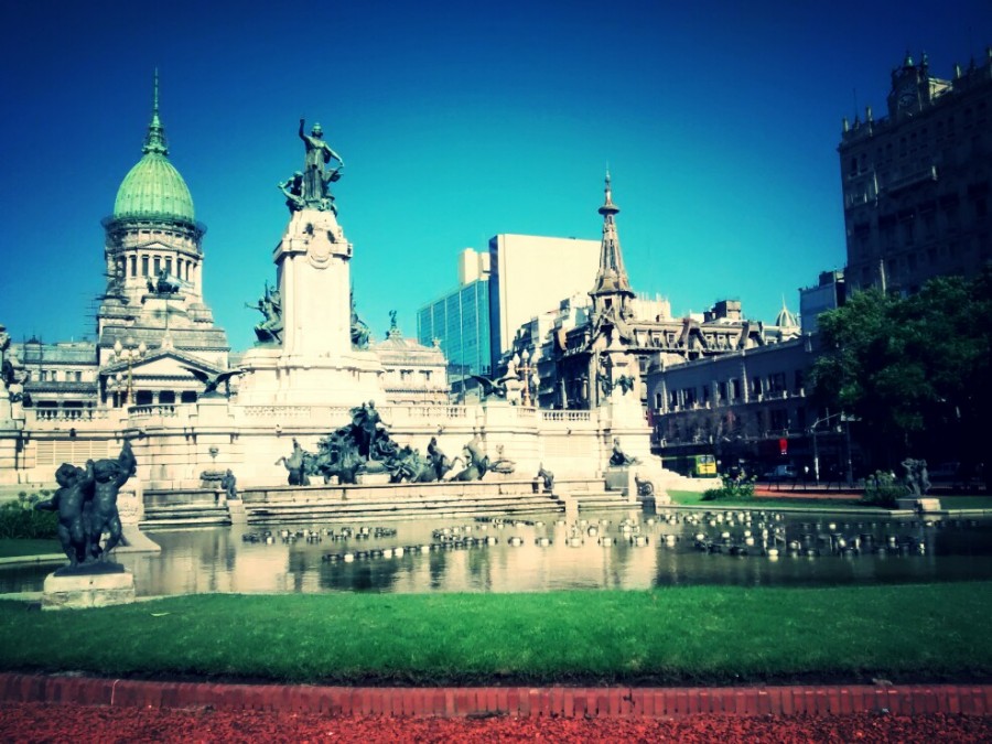 Congress, Argentina, Buenos Aires, building, architecture, public, day,