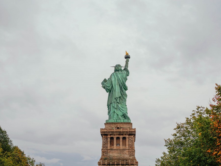 Statue of Liberty, united states, usa, statue, day, close-up, symbol, new york