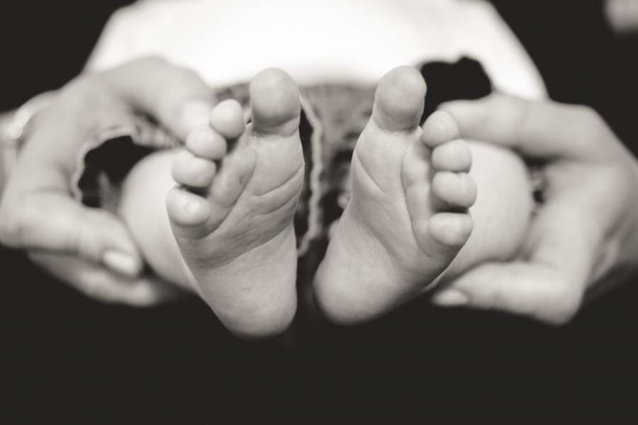 baby, foot, feet, black and white, family, love, hands, hold, concept, newborn, child,
