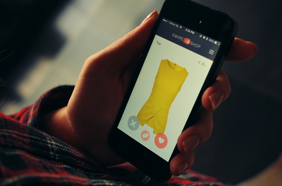 phone, cell, fashion, sale, internet, eshop, business, electronic, clothing, yellow, buy, buying,