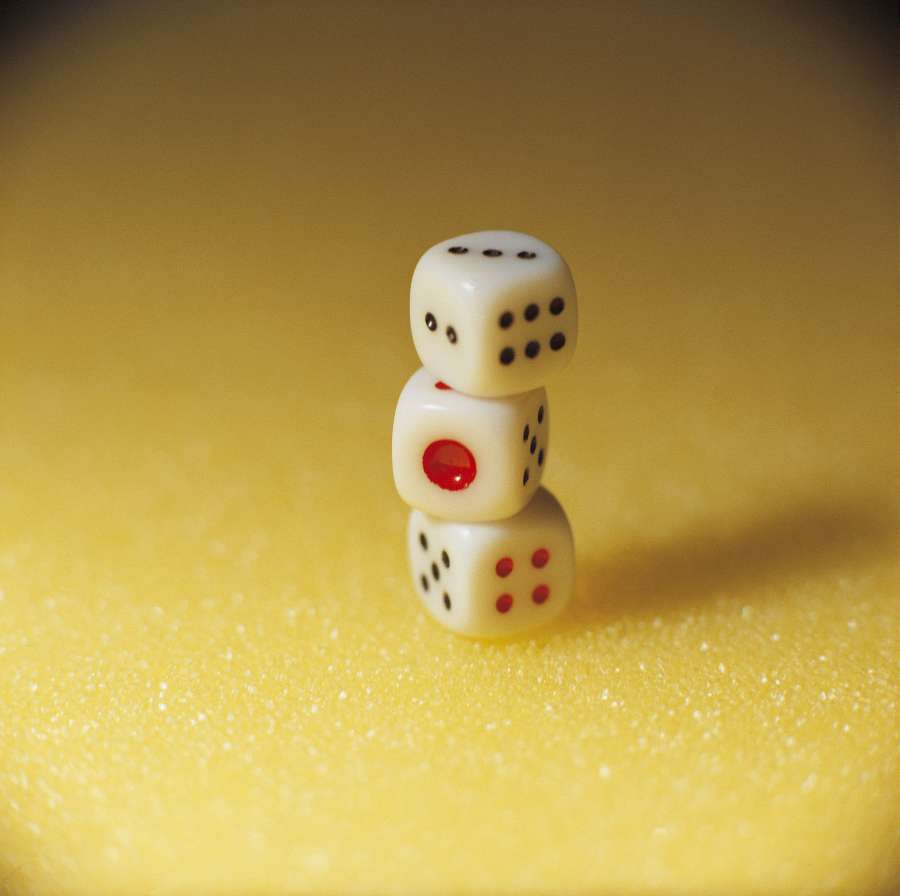 dice, play, game, cube, gambling, two, white, odds, luck, win, leisure, number, lucky, six, bet