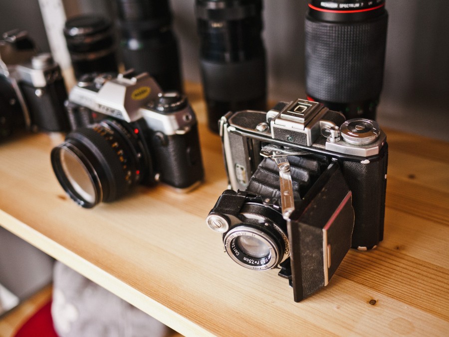 camera, old, vintage, photography,