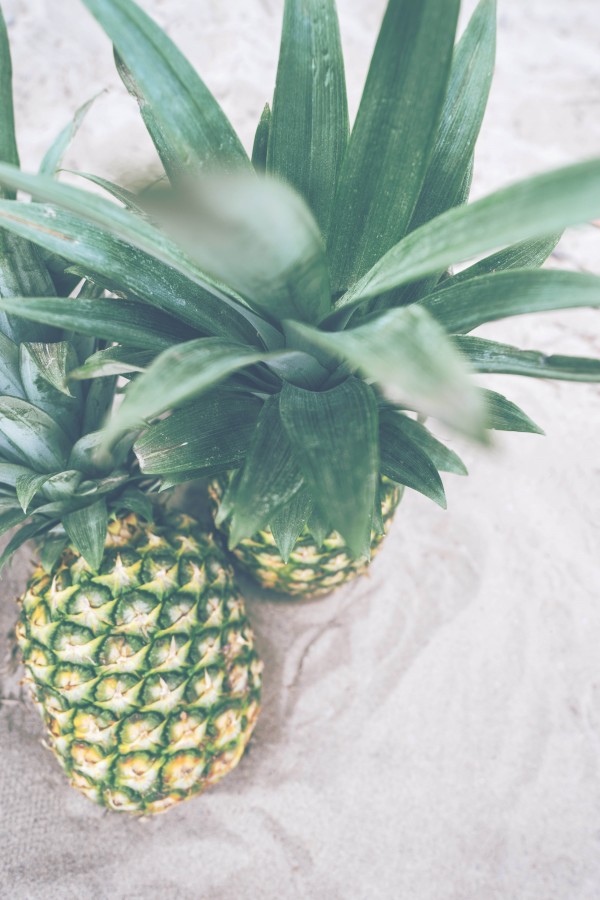 pineapple, fruit, fruits, fresh, tropical, food, pineapple, ripe, mature, close-up,