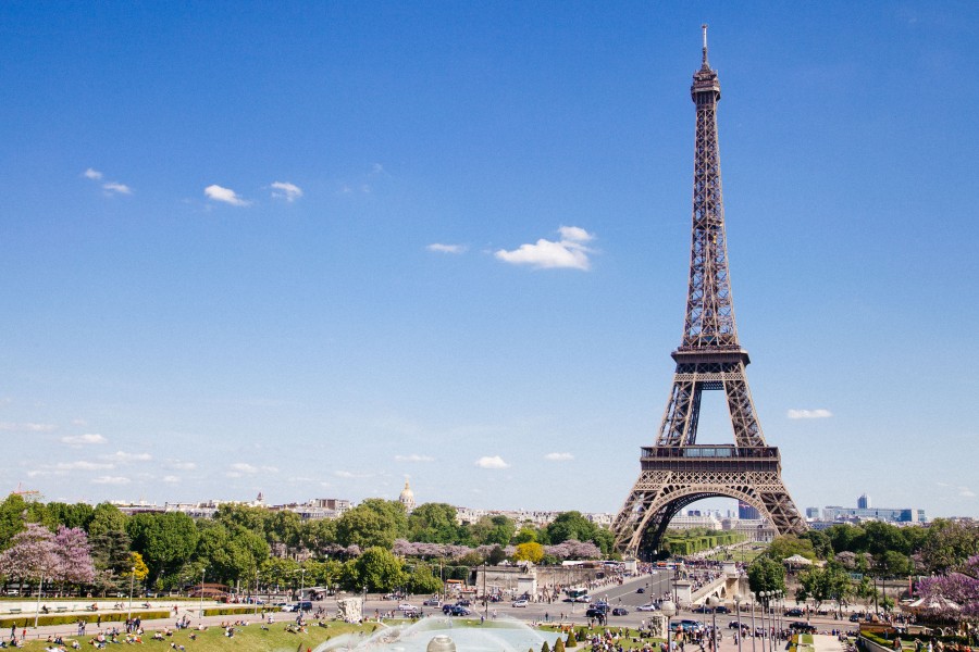 france, europe, tower, eiffel, eiffel tower, monument, city, day,