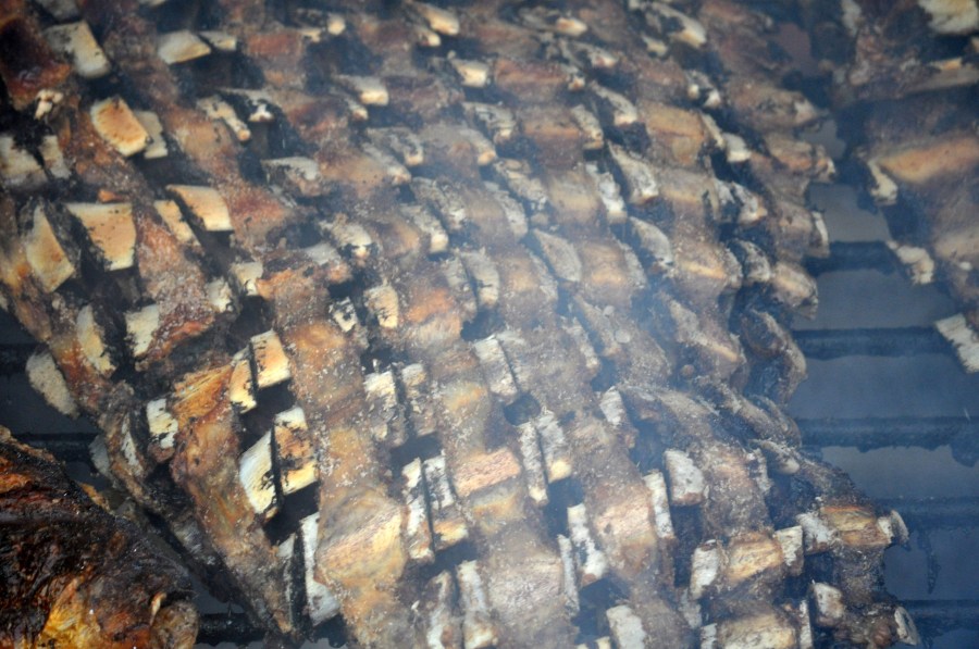 Roasted, Rotisserie, Grill, Typical Food, Tradition, Countryside, Meat, Ribs, Ribs, Embers, Cooked, Hot, Fat, Argentinian, Argentine, Beef
