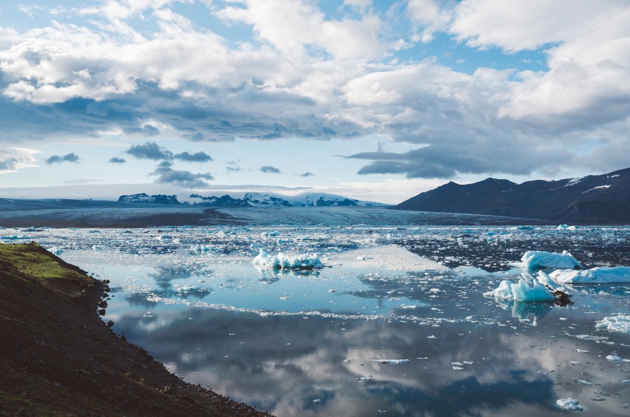 landscape, ice, glacier, snow, sky, cold, lake, sea, coast, ice, winter,