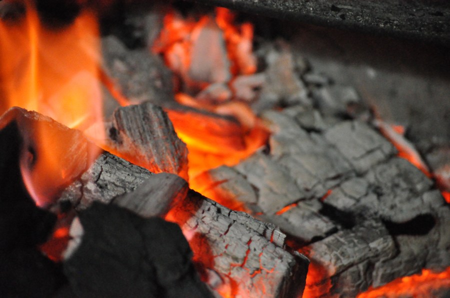 Carbon, Fire, Embers, Red Heat 