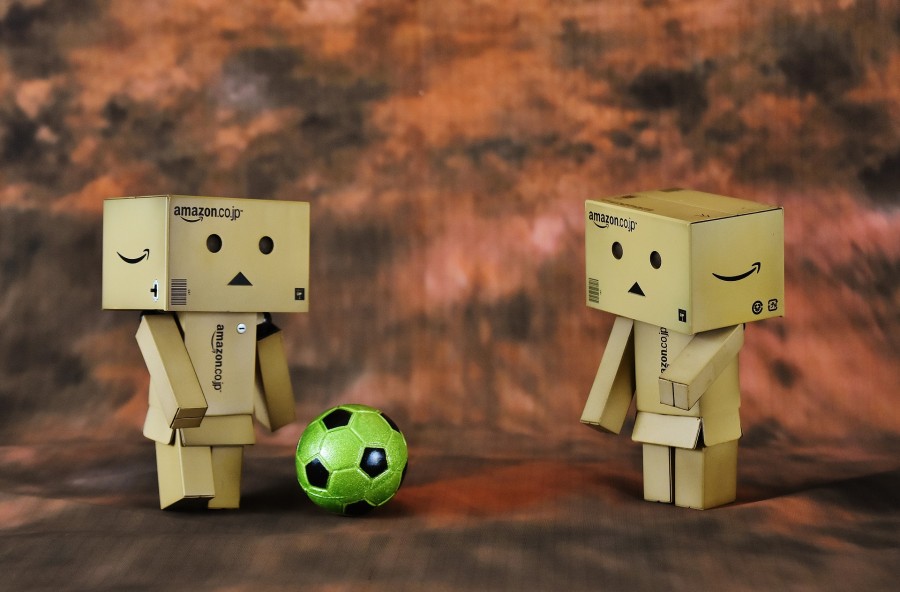 Football, play, danbo, funny, football player, sport, footballers, toys, ball, cute