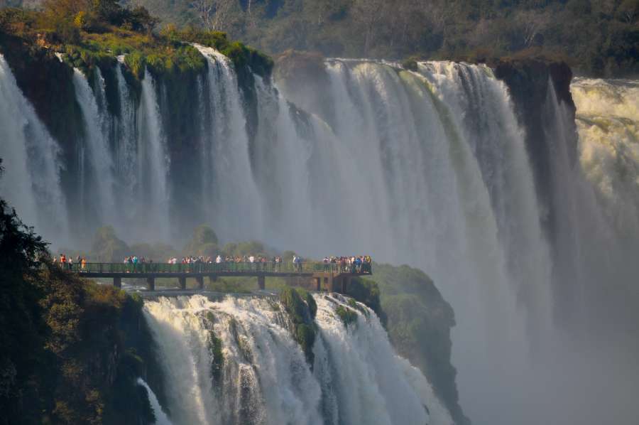 Iguazu, National Park, Nature, Waterfall, Brazil, Brazilian, Foz do Iguazu, Landmark, Famous Place, 
