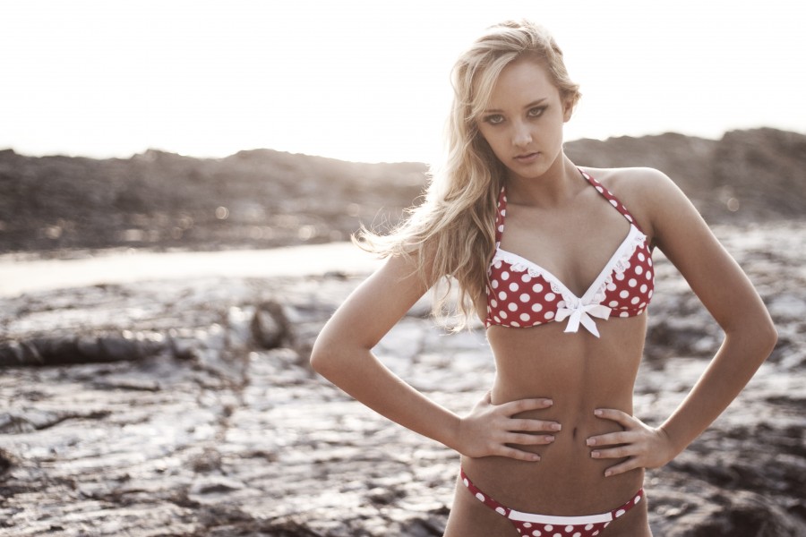 woman, swimsuit, model, beach, beauty, coast, summer, young, 20 year,blonde,