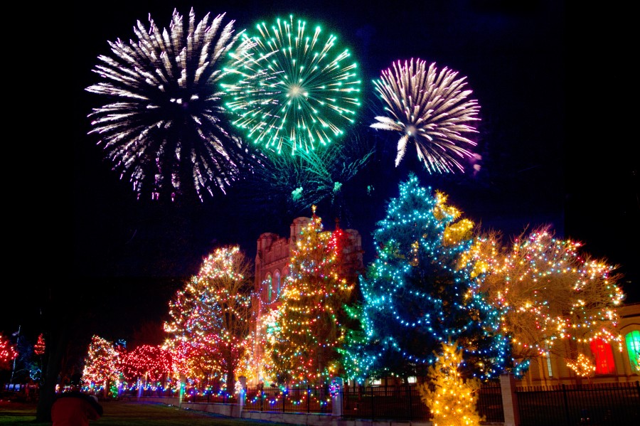 christmas, detail, ornamental navideo, navidea, decoration, celebration, 2015, celebration, christmas tree, tree, fireworks, 