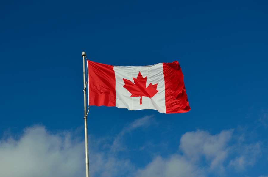 Flag, Canada, Country, North America, North, Symbol, Waving, Wind, Nation, State, Nobody, Republic, outdoors, 