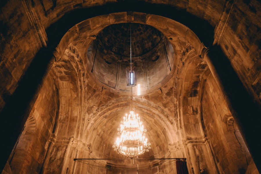 interior, light, lights, chandelier, ancient, architecture, dome, illuminated,