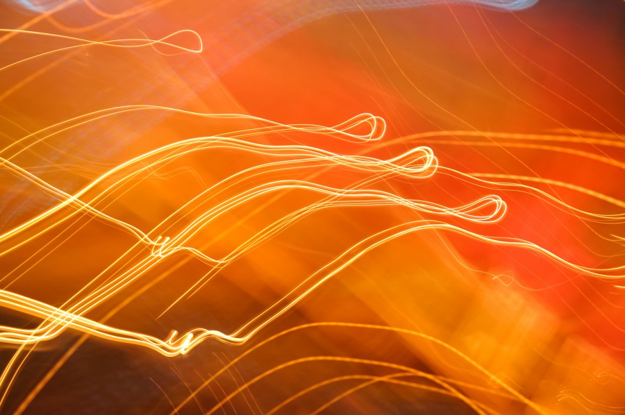 Orange, Public Domain, Red, abstract, lights, slight leak, 