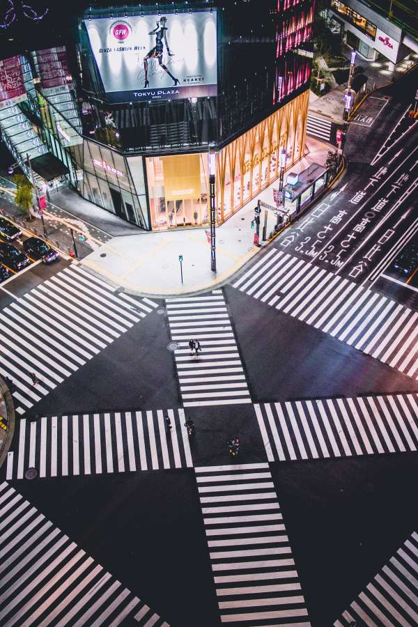 crosswalk, japan, city, street, tokyo, asia, road, business, downtown, people, urban, japanese, cross, asian, walk, view, district, intersection, cityscape, pedestrian, modern, crowd, aerial, scene, landmark, architecture, shopping, famous, night, travel, skyline, scenic, ginza, square, traffic, shibuya, commercial, twilight, scenery, metropolis, location, office, lights, background, place, evening, billboards, futuristic, scramble, top