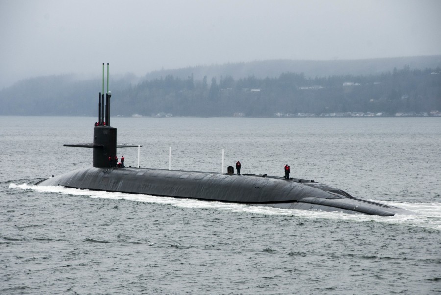 submarine, periscope, transportation, sea, marine, military, nobody,
