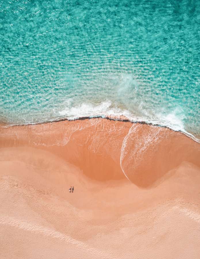 beach, tropical, caribbean, zenital view, drone, people, vacation, summer,
