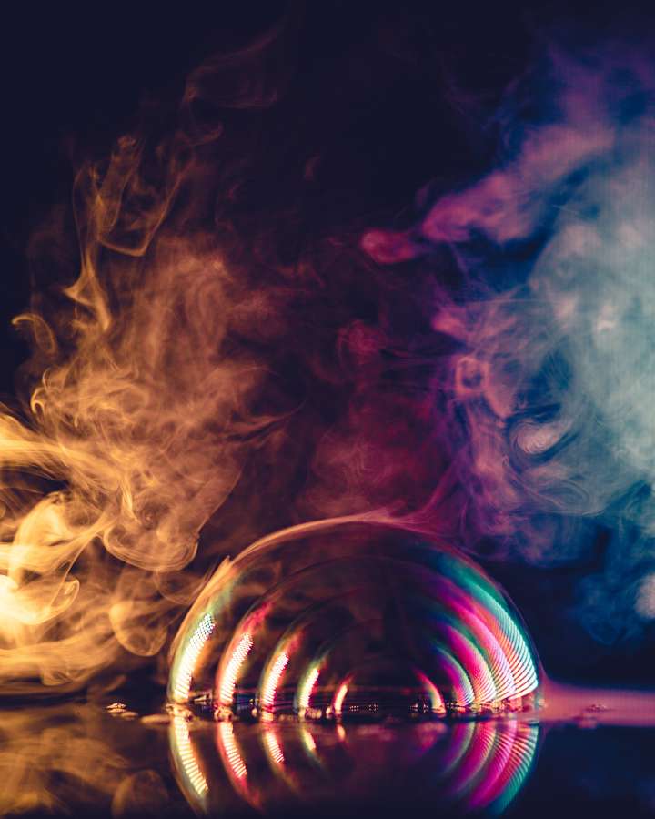 Smoke, Bubble, Color, Colour, Rainbow, Vape, Liquid, Creative, Stillife, Soap, Layer, wallpaper, wallpaper 4k 
