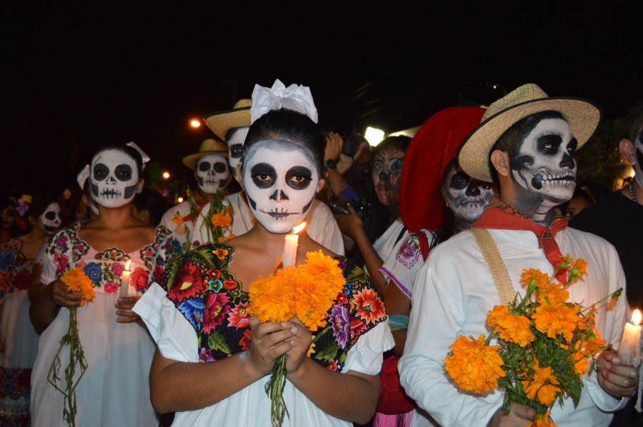 day of dead, mexico, mexican, america, death, celebration, makeup, mask, 