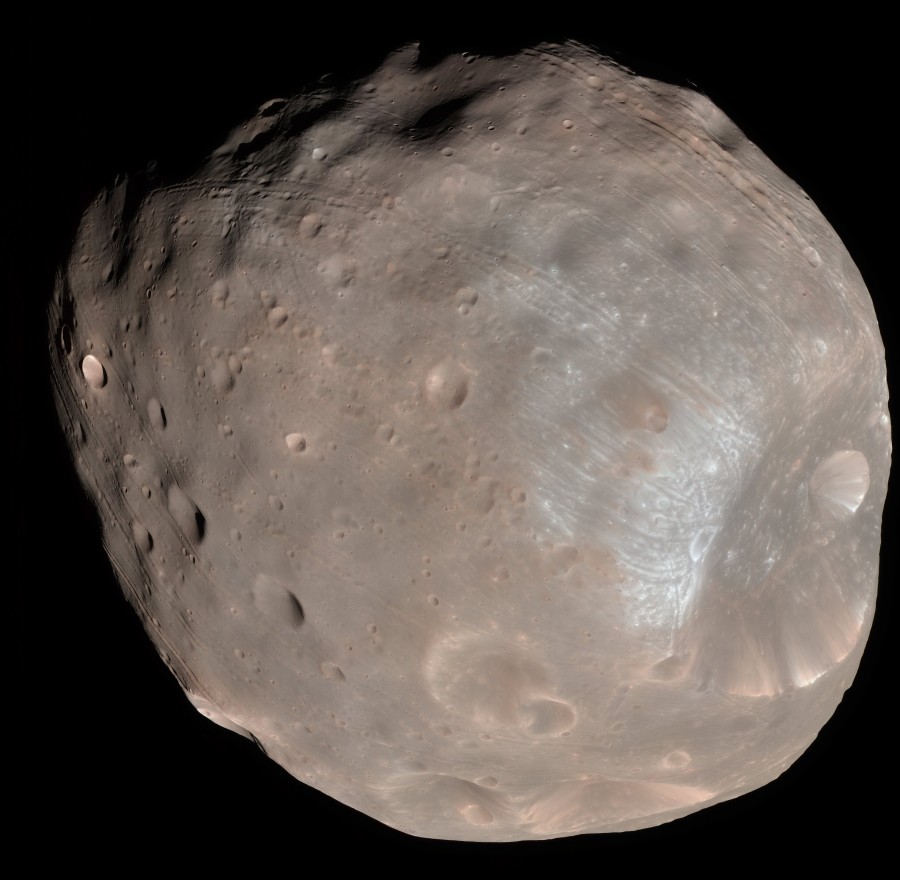 Phobos, moon, mars, natural satellite, planet mars, mars, planet, space, universe, all, night sky, sky, astronutica, nasa, astronomy, science, research,